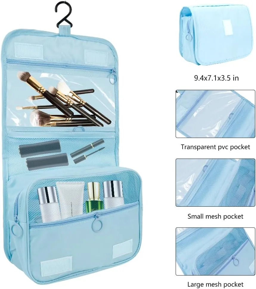 10 Set Packing Cubes for Travel, Lightweight Suitcase Luggage Organizer Bags, Travel Essentials Packing Organizers for Luggage, Packing Cubes for Carry On Suitcase in 4 Sizes with Shoe Bag, Blue