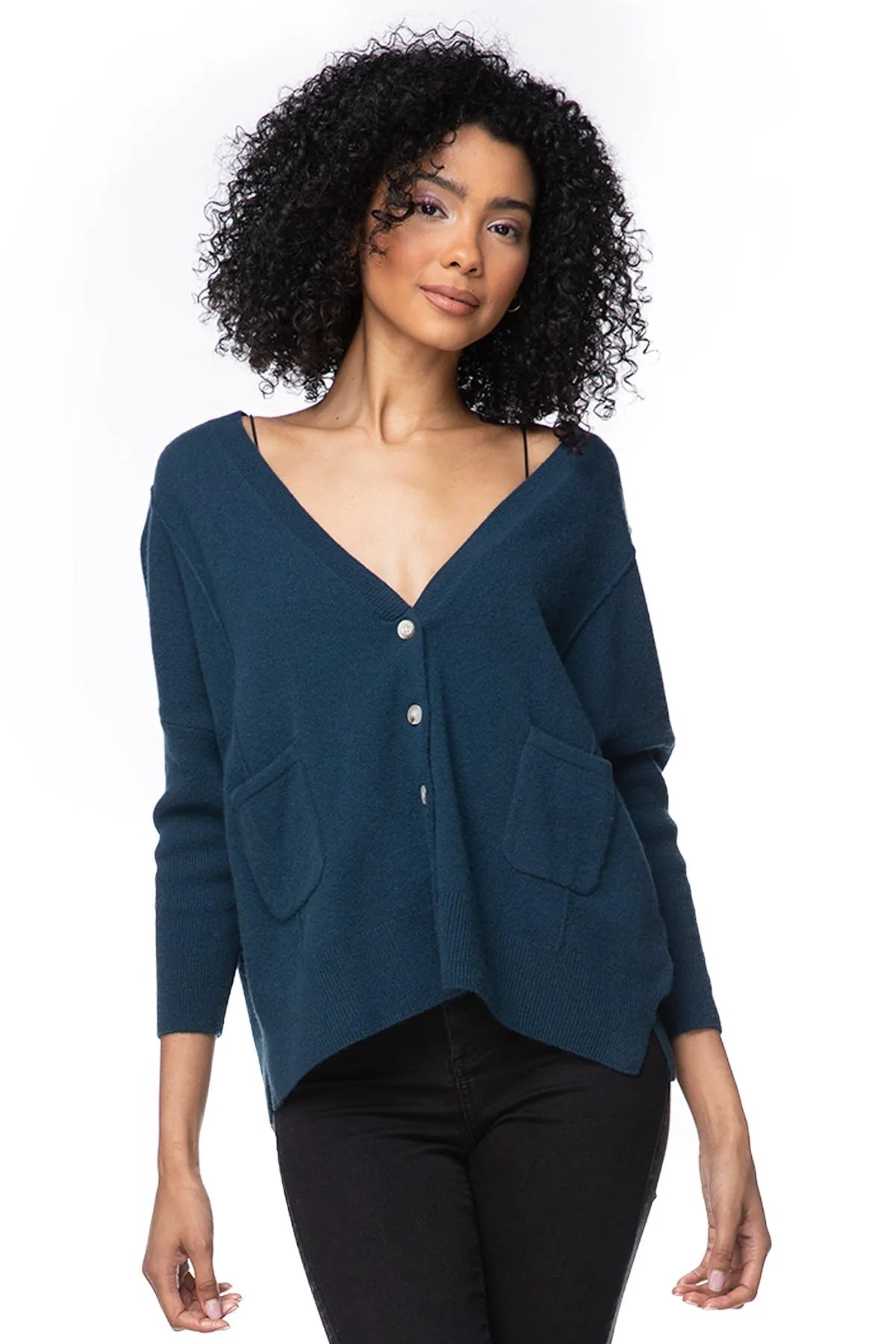 100% Cashmere Favorites Loose & Easy Cardigan