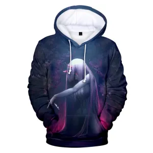 3D Printed Anime DARLING In The FRANXX Hooded Pullovers Hoodies
