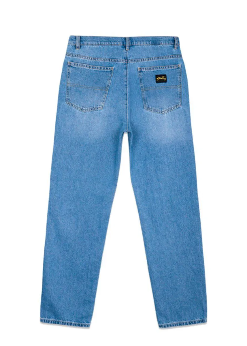 5 POCKET STRAIGHT - Vintage Stonewash Denim