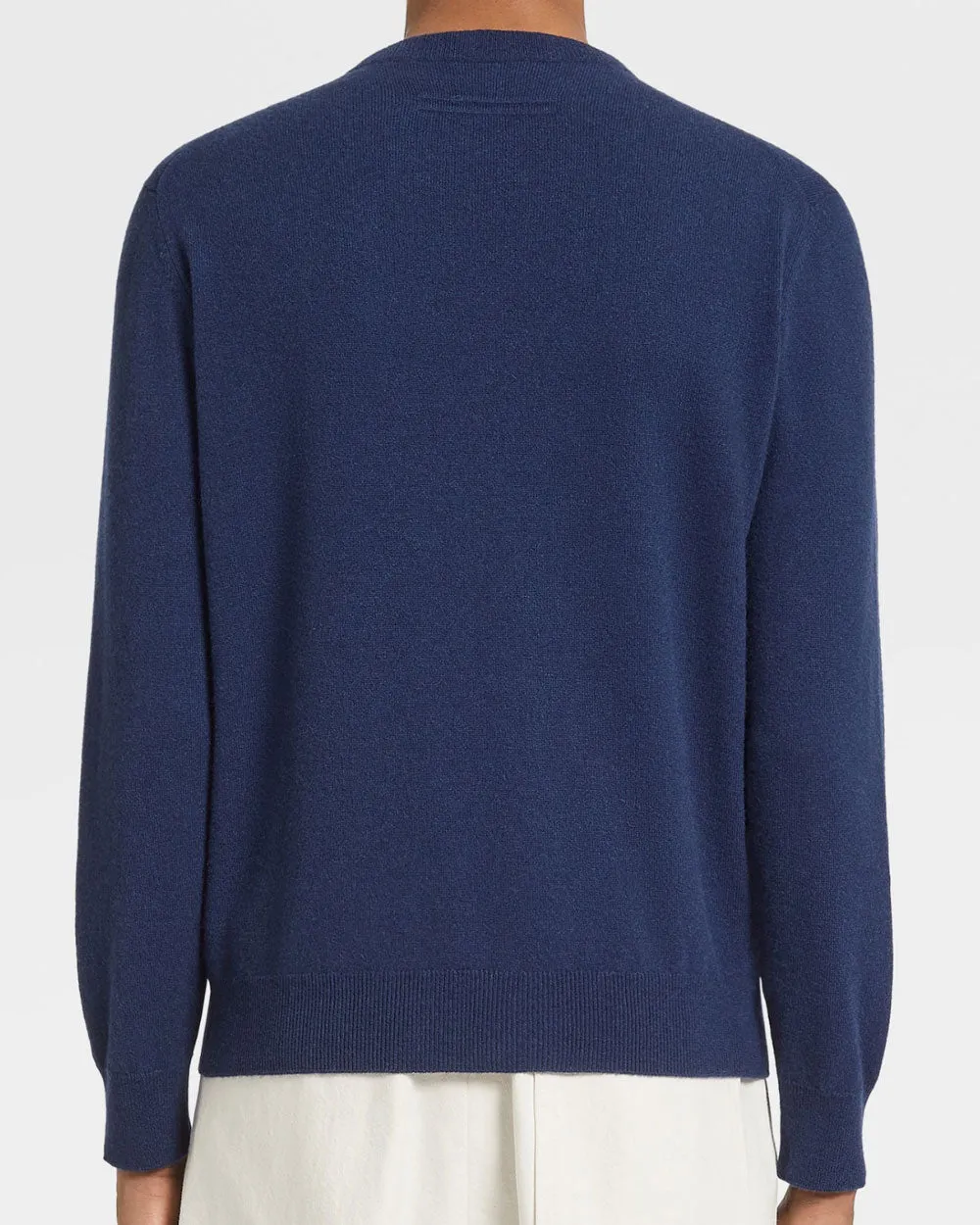 Blue Oasi Cashmere Crewneck Sweater