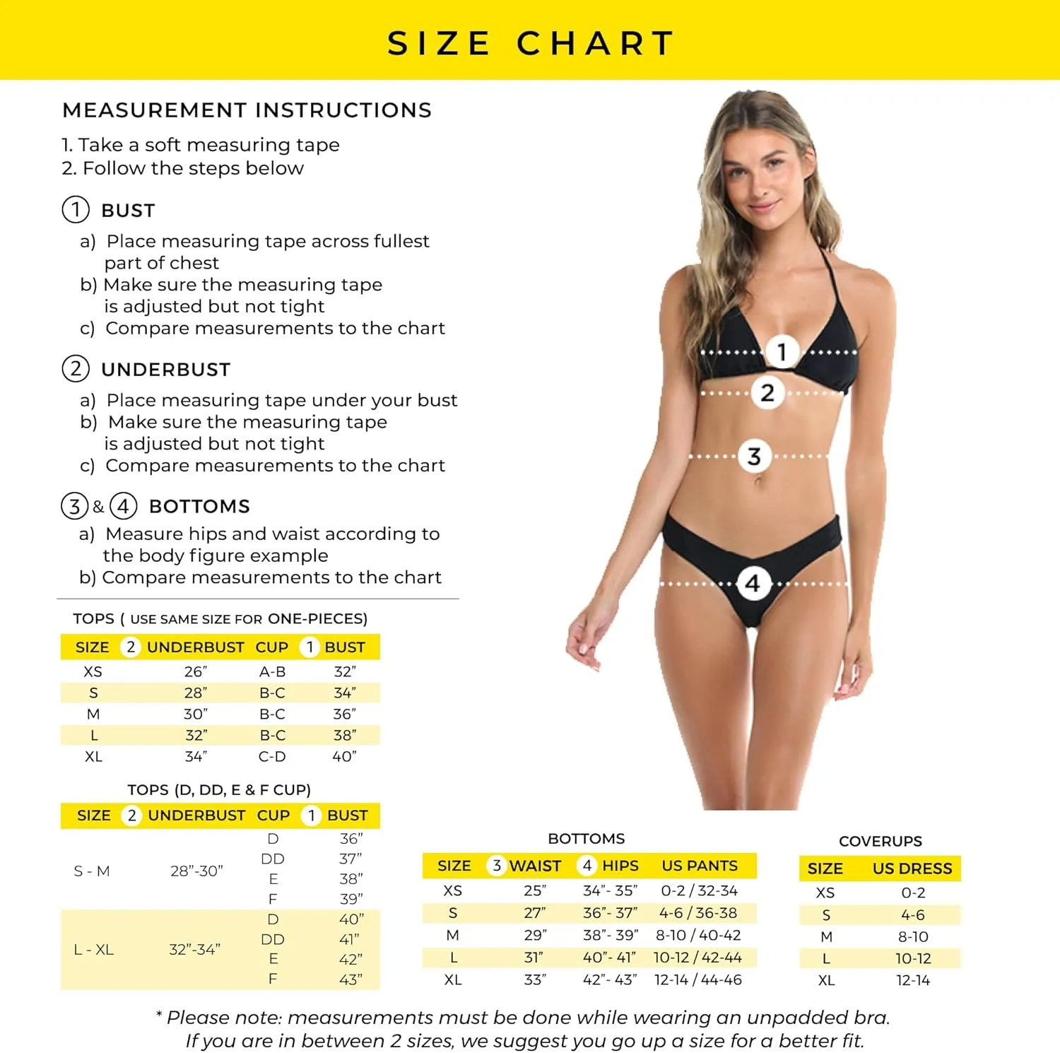 Body Glove Women's Solo Underwire D, Dd, E, F Cup Bikini Top Swimsuit with Adjustable 2-Way Back Detail