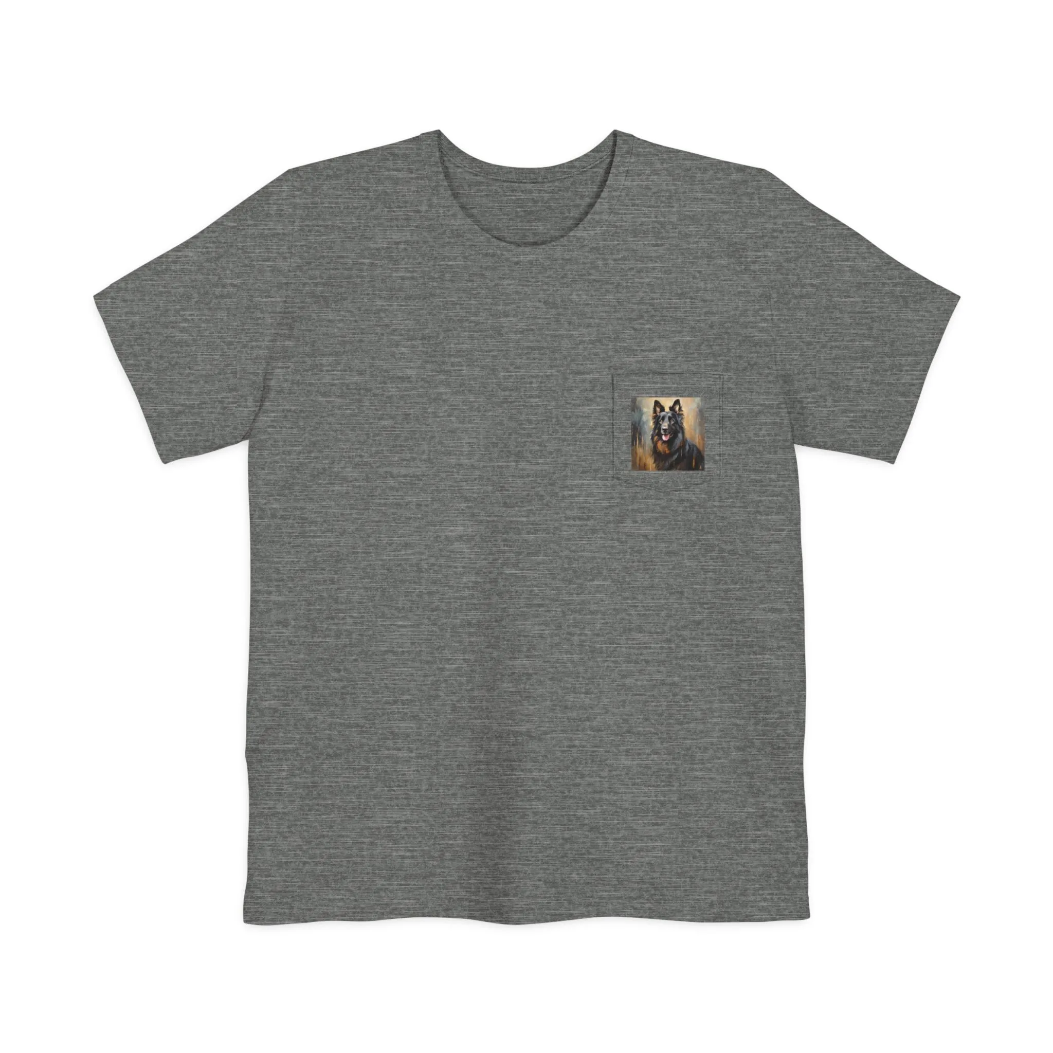 Bohemian Shepherd Ringspun Cotton  Pocket T-shirt