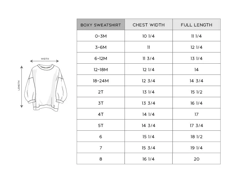 Boxy Sweatshirt