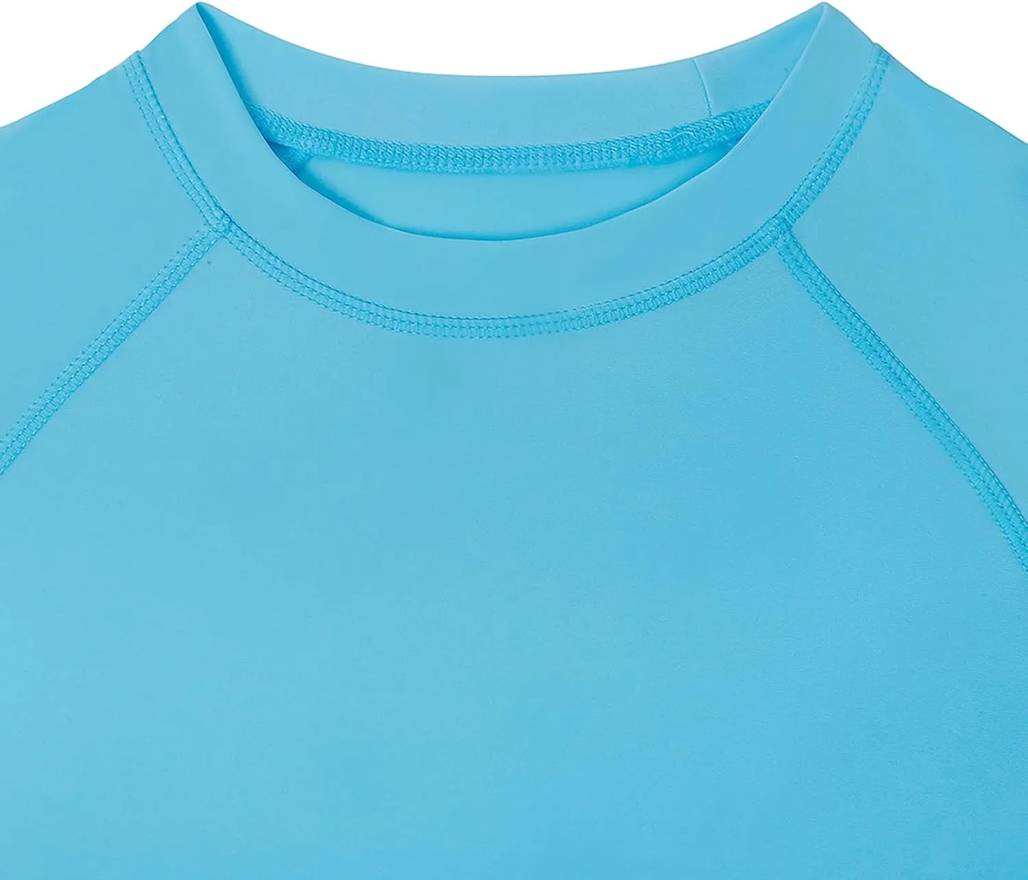 Boys Rash Guard Short Sleeve Toddler Kids Swim Shirt, Youth UPF 50  Surfing/Sun Suit