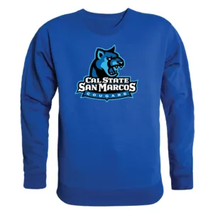 California State University San Marcos Cougars Collegiate Fleece Crewneck Pullover Sweatshirt