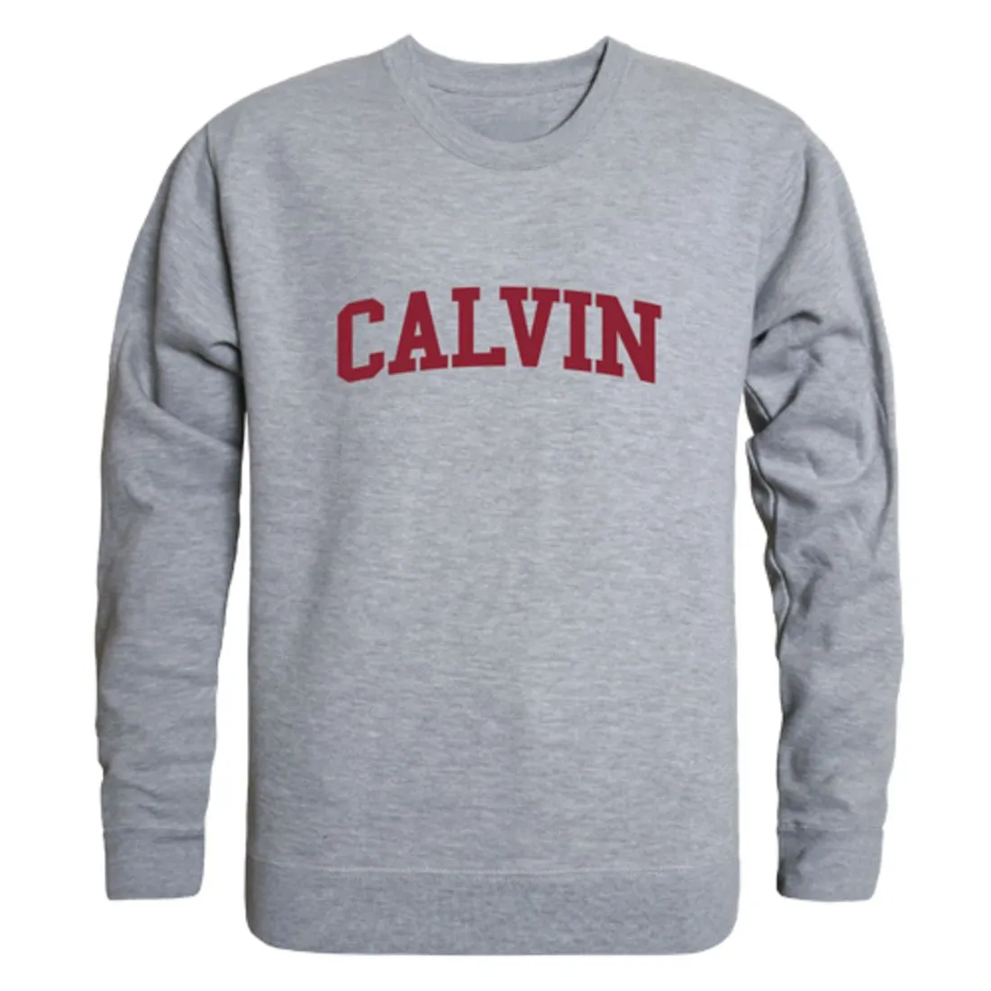 Calvin University Knights Game Day Fleece Crewneck Pullover Sweatshirt