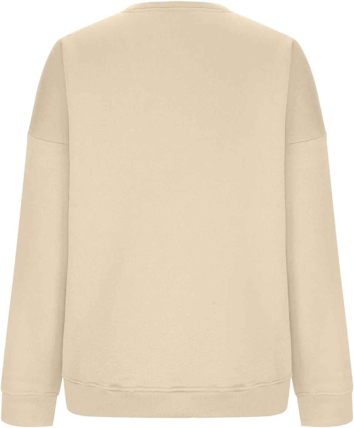Ceboyel Womens Crew Neck Sweatshirts Oversized Long Sleeve Pullover Hoodie Cute Sweaters Shirts Teens Girls Winter Clothes