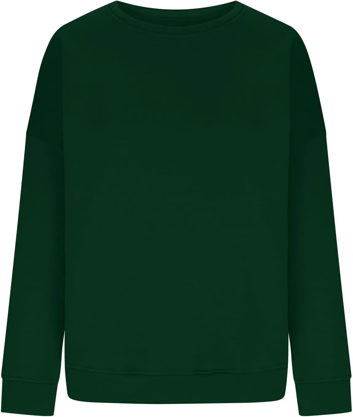 Ceboyel Womens Crew Neck Sweatshirts Oversized Long Sleeve Pullover Hoodie Cute Sweaters Shirts Teens Girls Winter Clothes