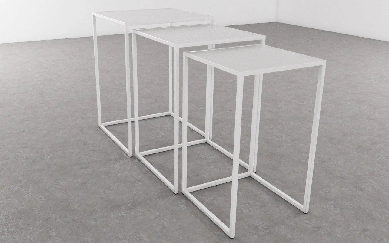 Chameleon Nesting Coffee Station Tables