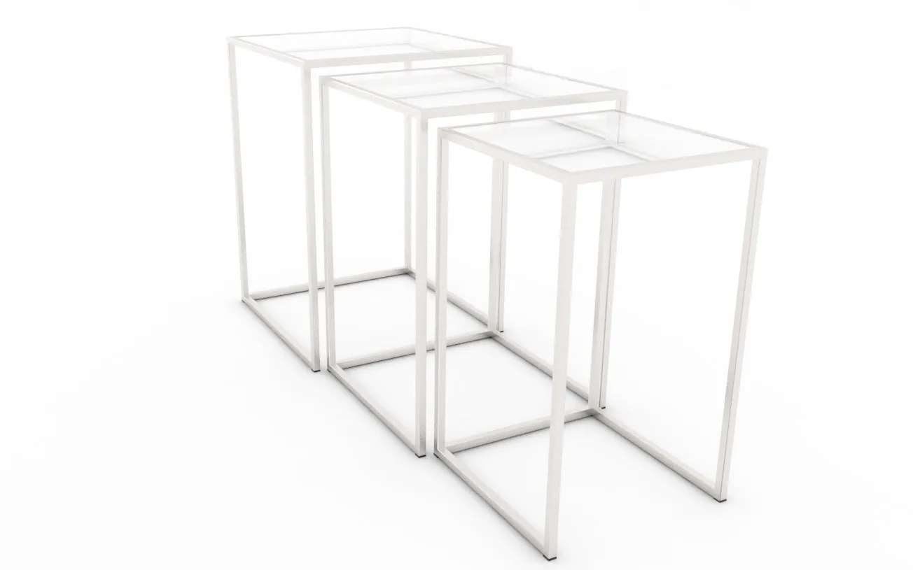Chameleon Nesting Coffee Station Tables