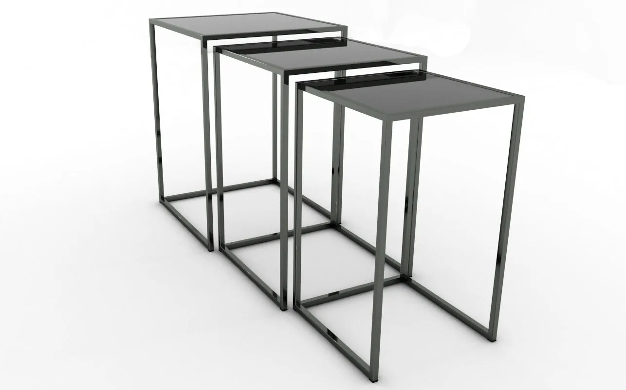 Chameleon Nesting Coffee Station Tables