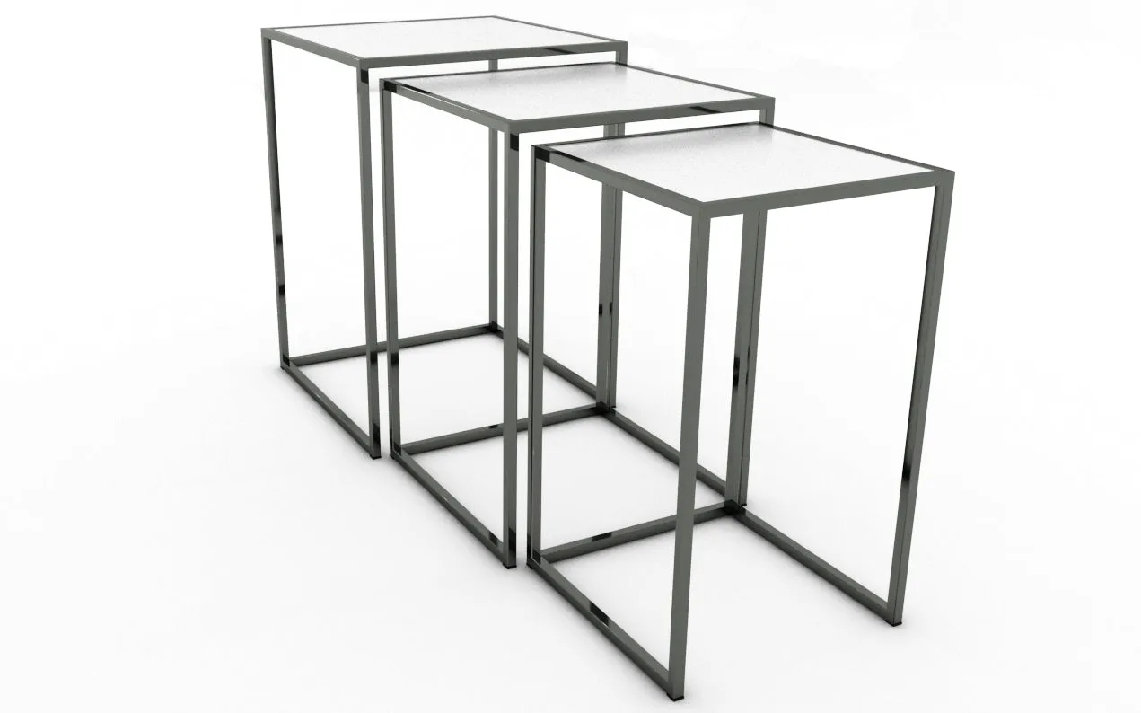 Chameleon Nesting Coffee Station Tables