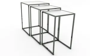Chameleon Nesting Coffee Station Tables