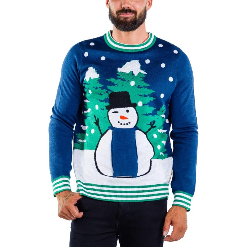Charming Holiday Sweaters with Festive Embellishments