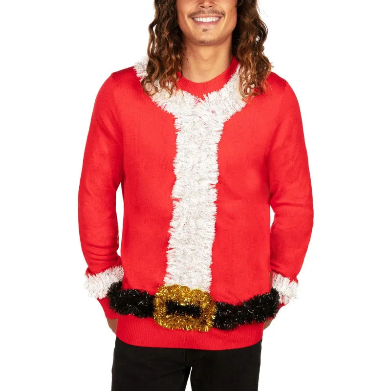 Charming Holiday Sweaters with Festive Embellishments