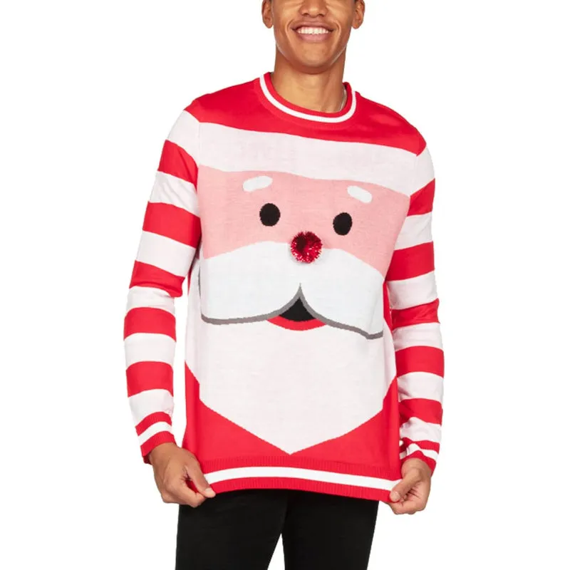 Charming Holiday Sweaters with Festive Embellishments