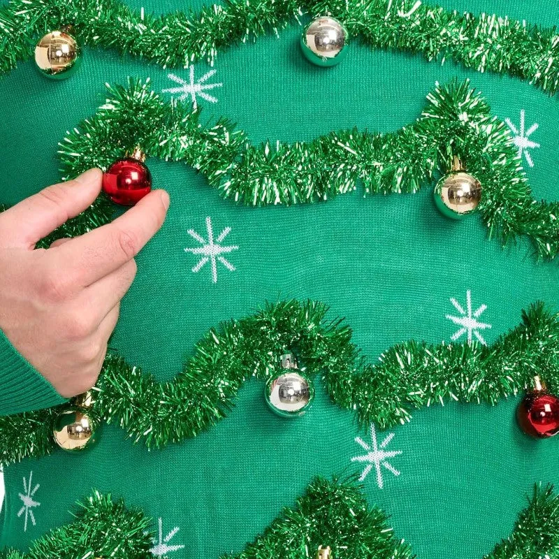 Charming Holiday Sweaters with Festive Embellishments