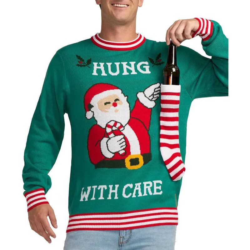 Charming Holiday Sweaters with Festive Embellishments