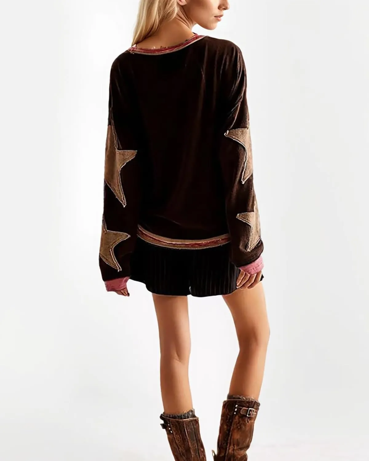 Comfort Colors Sweatshirt, Women Cotton Oversized Sweatshirt Lightweight Long Sleeve Crewneck Hoodies