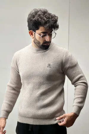 Cynosure  Self Textured Sweatshirt - 1124151