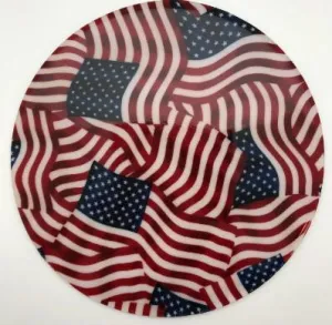 Decorative Silicone Trivet | American Flag