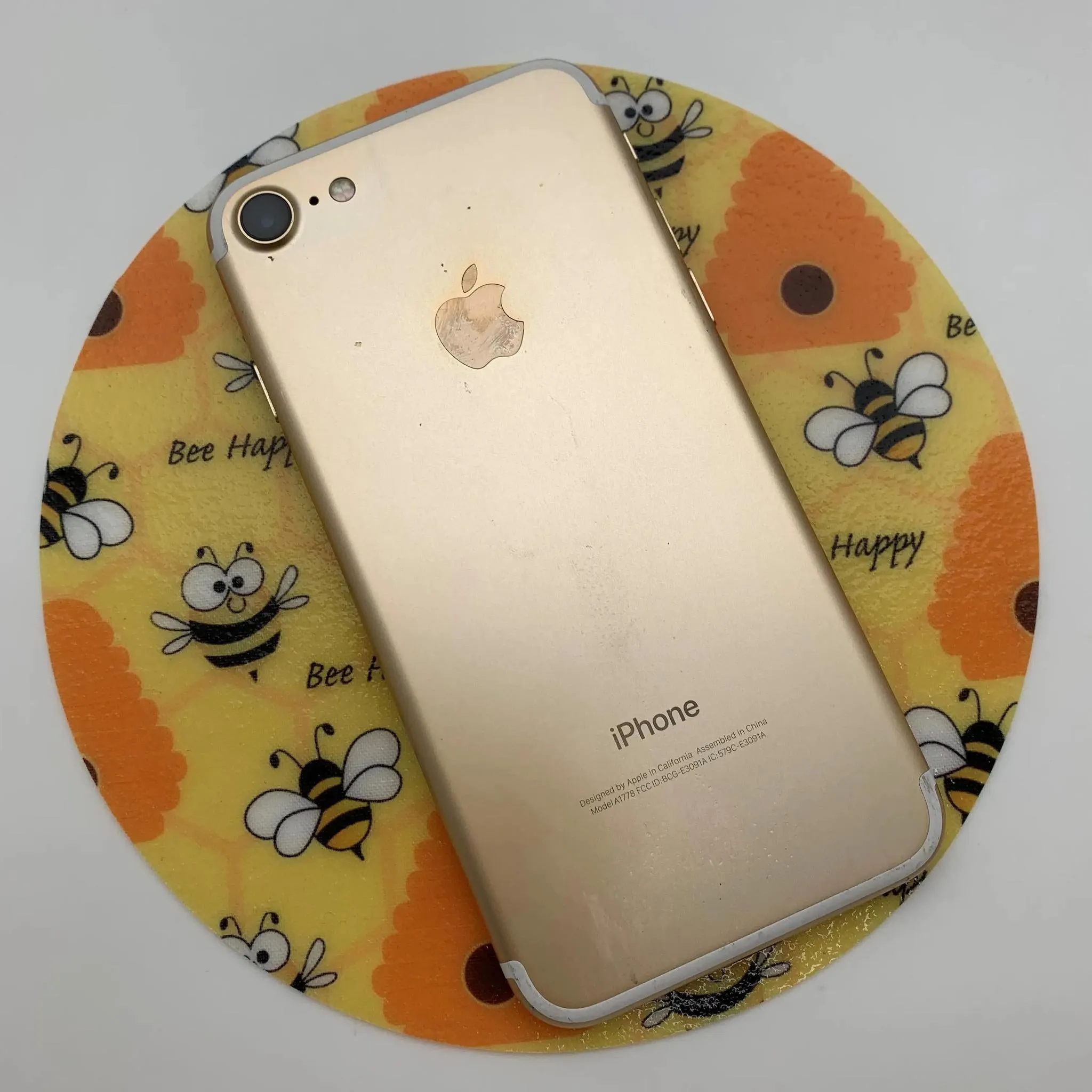 Decorative Silicone Trivet | Bee Happy