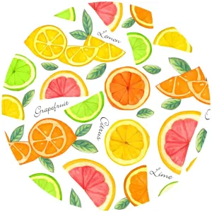 Decorative Silicone Trivet | Citrus