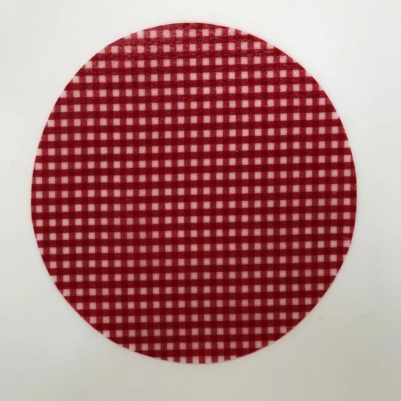 Decorative Silicone Trivet | Gingham