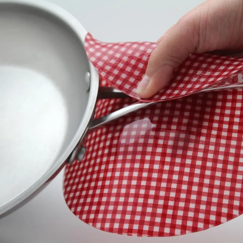 Decorative Silicone Trivet | Gingham
