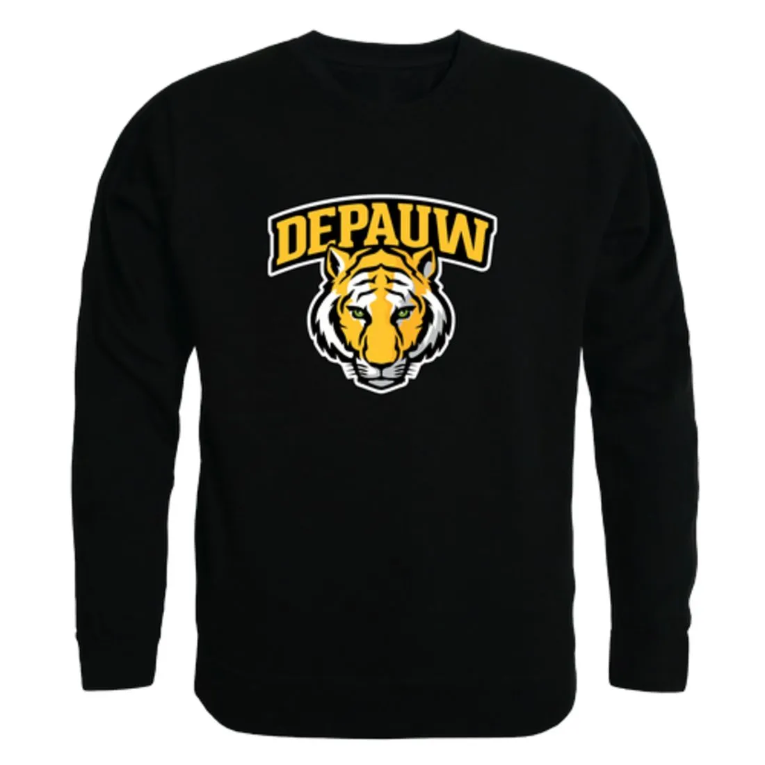 DePauw University Tigers Collegiate Fleece Crewneck Pullover Sweatshirt
