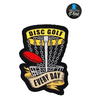 Disc Golf Every Day Patch