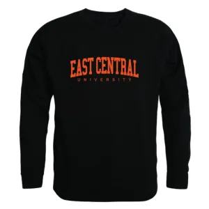 East Central University Tigers Arch Fleece Crewneck Pullover Sweatshirt
