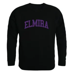 Elmira College Soaring Eagles Arch Fleece Crewneck Pullover Sweatshirt