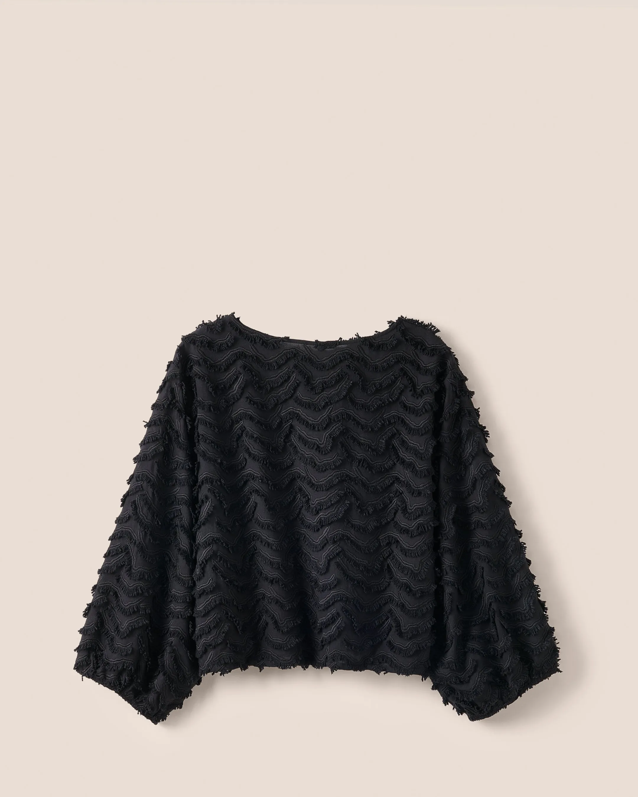 Eloise Shirt Ricamo Black