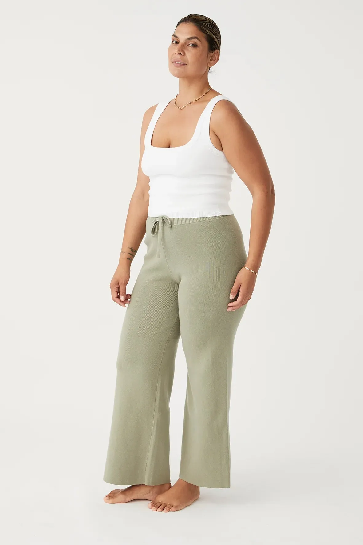Esta Organic Cotton Tank - Cloud