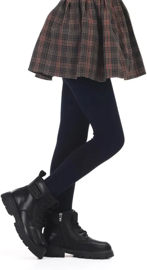 EVERSWE Girls Winter Warm Fleece Lined Tights Thick Dance Tights