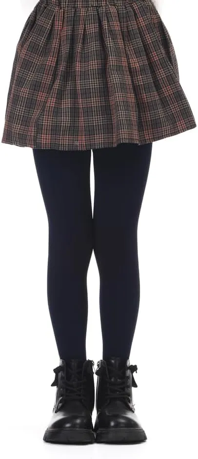 EVERSWE Girls Winter Warm Fleece Lined Tights Thick Dance Tights