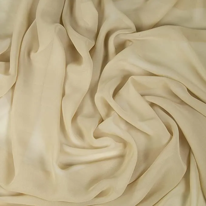 FabricLA Hi Multi Chiffon Fabric | Beige