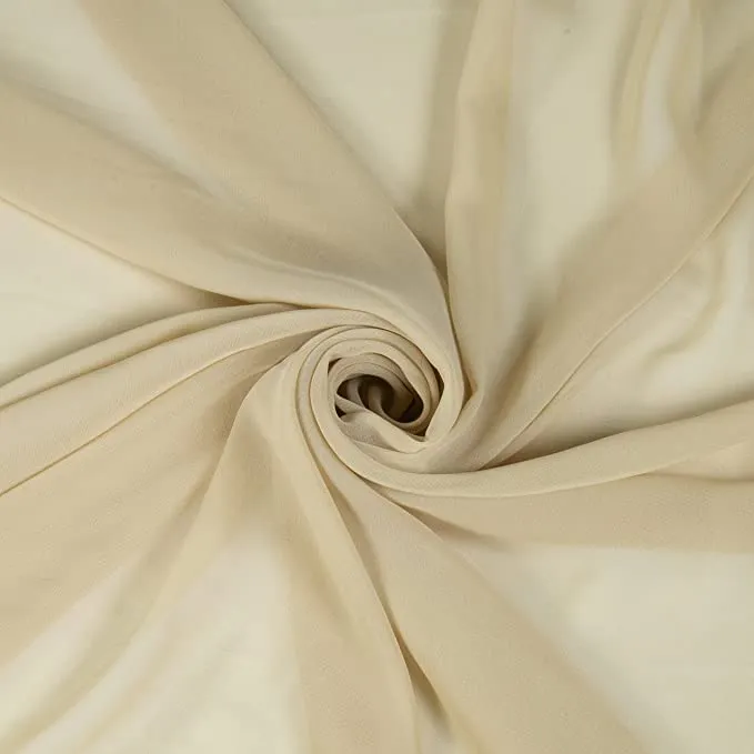 FabricLA Hi Multi Chiffon Fabric | Beige