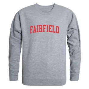 Fairfield University Stags Game Day Fleece Crewneck Pullover Sweatshirt