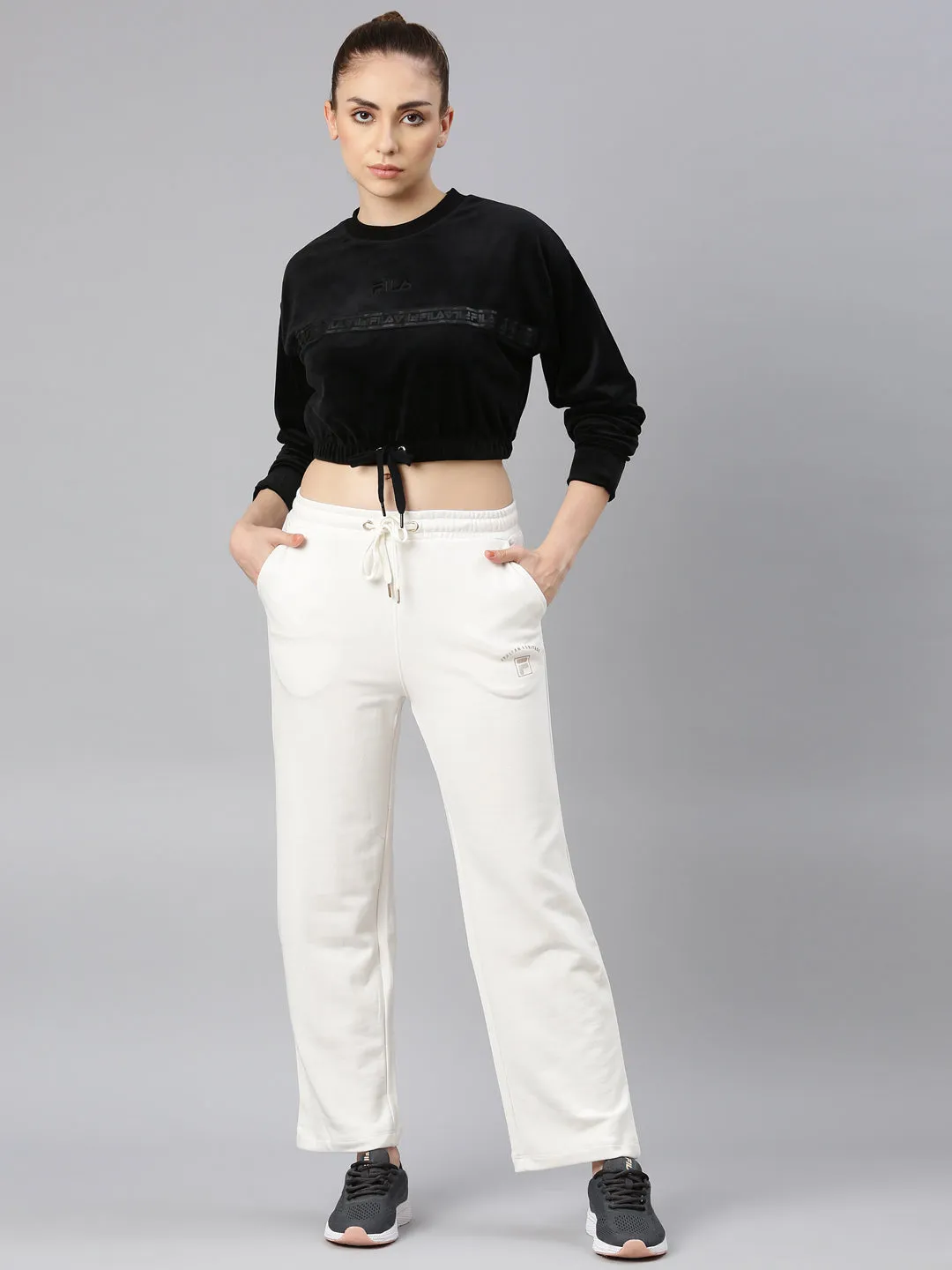 FILA Adults-Women Black Sweatshirts