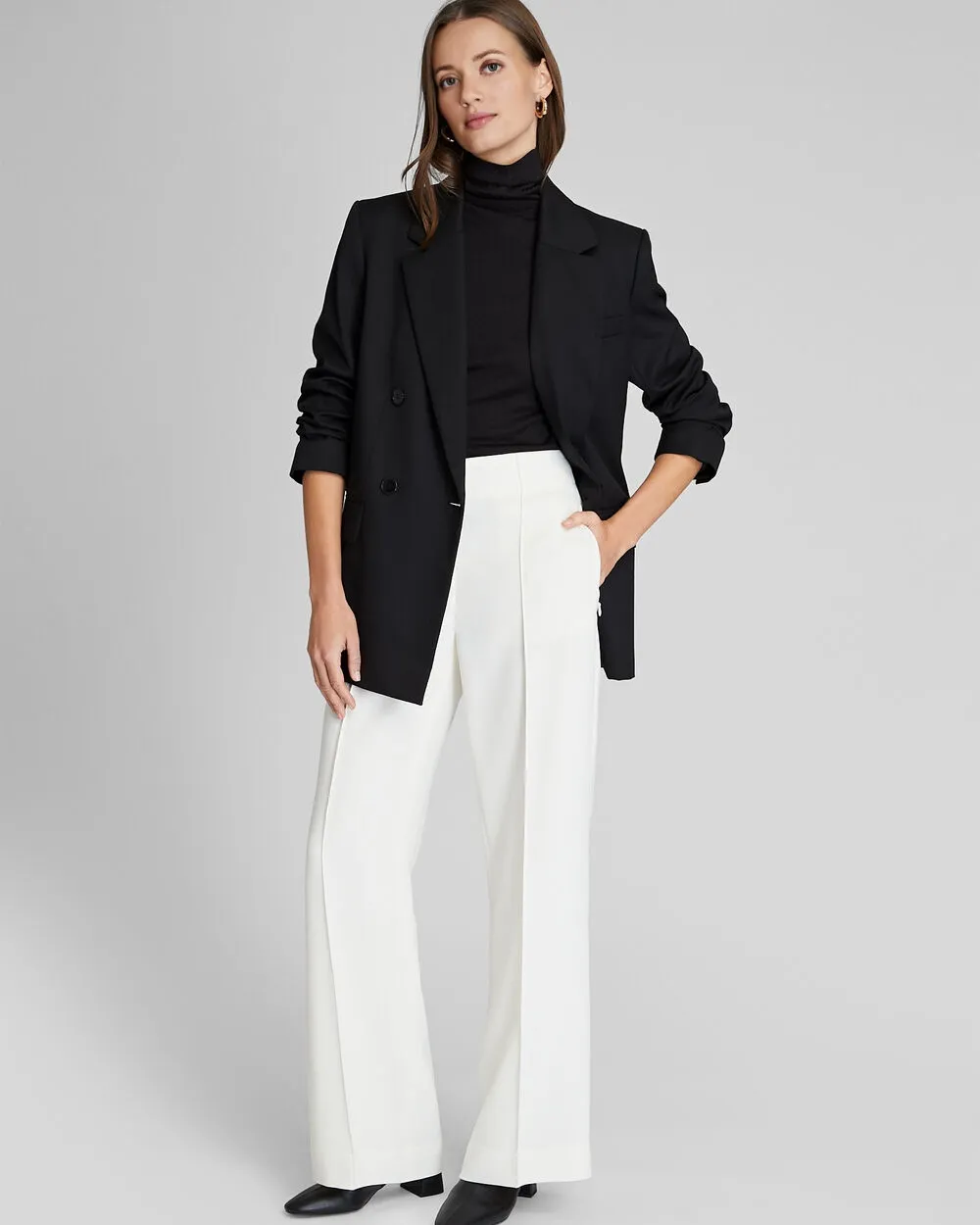 Fluid Crepe Trouser