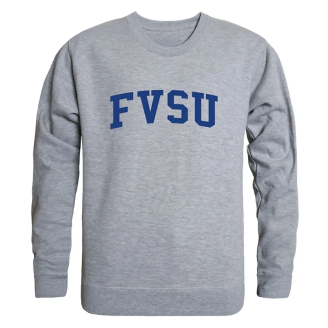 Fort Valley State University Wildcats Game Day Fleece Crewneck Pullover Sweatshirt