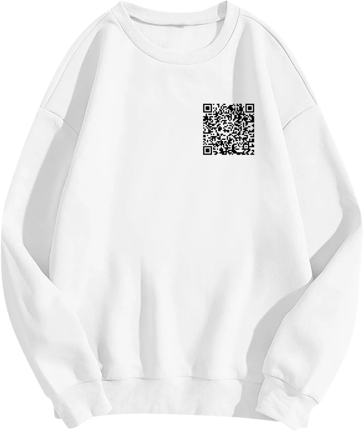 Funny Fu Qr Code Hoodies For Men And Women Stylish Fuck You Qr Code Sweatshirts Unisex Hoodies Hidden Message Clothe
