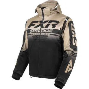 FXR RRX Snowmobile Jacket Black/Canvas Brown