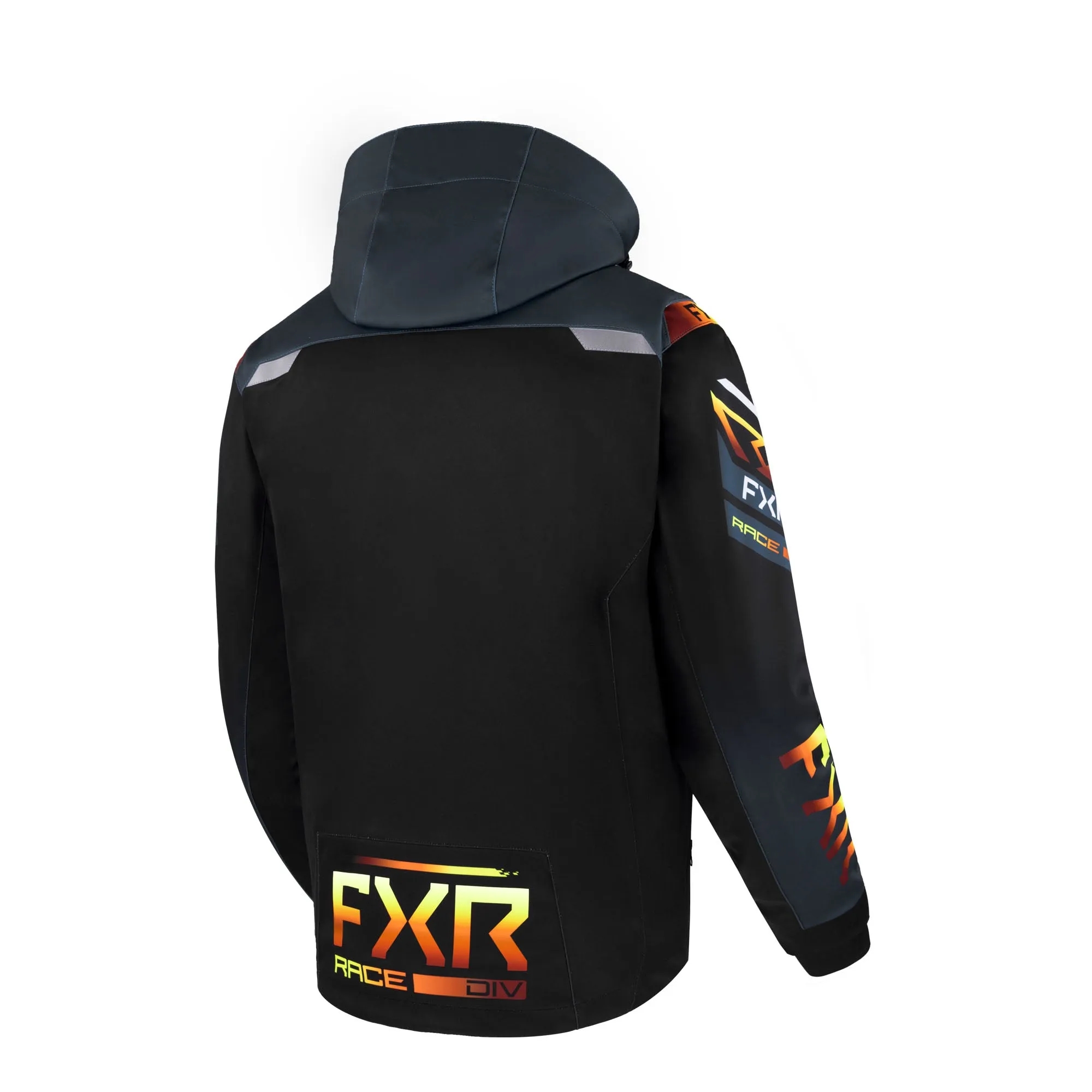 FXR RRX Snowmobile Jacket Dark Steel/Inferno Blue
