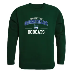 Georgia College and State University Bobcats Property Fleece Crewneck Pullover Sweatshirt