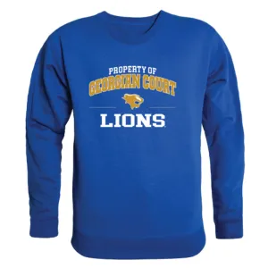 Georgian Court University Lions Property Fleece Crewneck Pullover Sweatshirt
