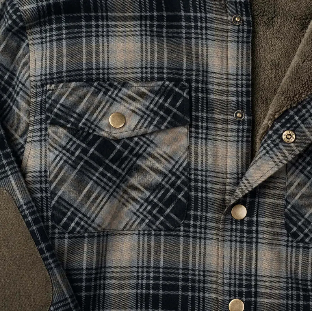 Grizzly Sherpa Lined Flannel Jacket